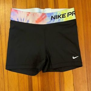 Nike Pro tie dye spandex size small